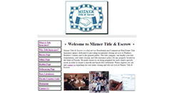 Desktop Screenshot of miznertitle.com